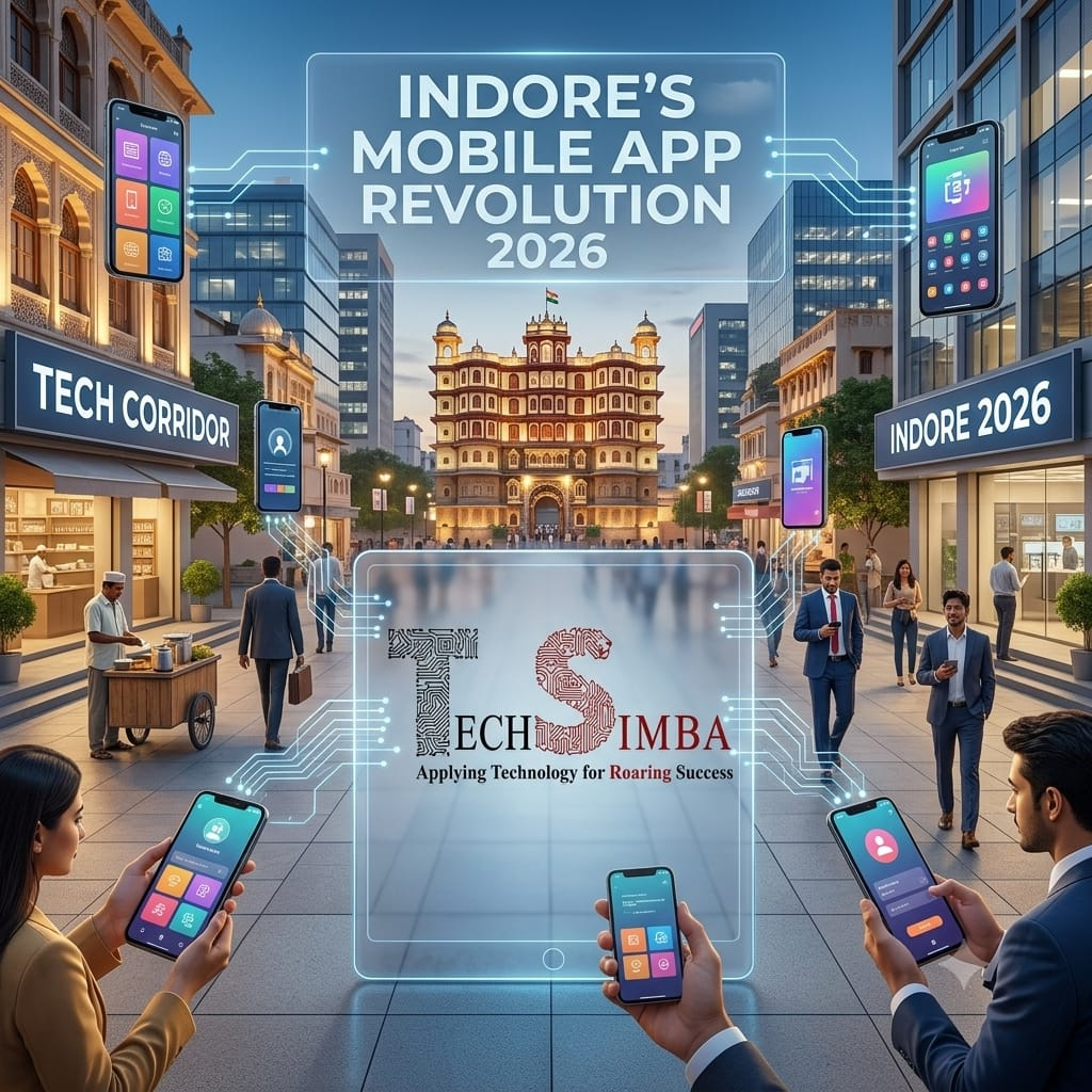 Indore's Mobile App Revolution 2026 — Mobile Application Development in Indore by TechSimba.