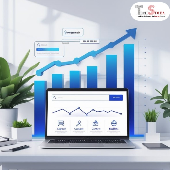 SEO Services and web development solutions dashboard
